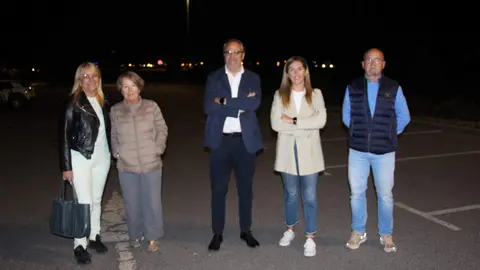 Inauguraci&oacute;n de la nueva iluminaci&oacute;n del aparcamiento de la F&aacute;brica de la Luz