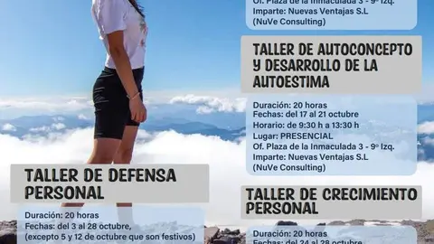 Talleres de empoderamiento y defensa personal para mujeres
