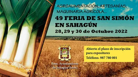 Sahagun Feria de San Sim&oacute;n 2022