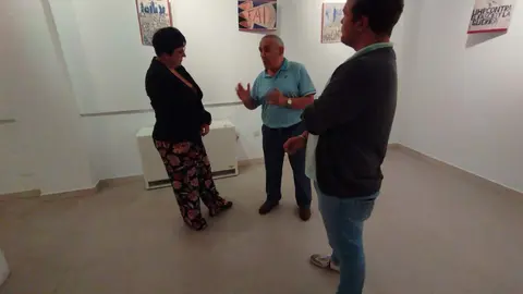 Exposici&oacute;n de Jos&eacute; Caba&ntilde;as en la Casa de Cultura de Pinilla