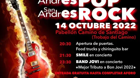 Cartel del festival San Andr&eacute;s Pop Rock