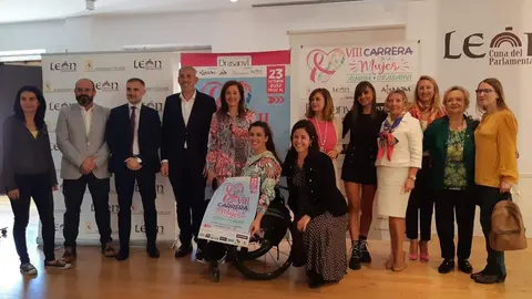 Presentaci&oacute;n de la VIII Carrera de la Mujer