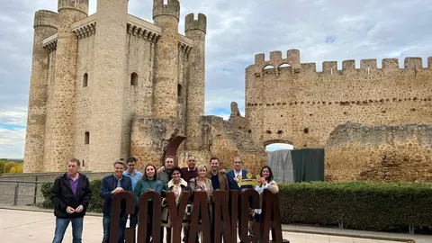 Visita de los socialistas a Valencia de Don Juan