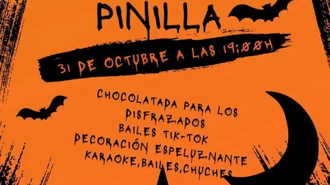 Cartel de una de las fiestas de Halloween que se celebrar&aacute;n en San Andr&eacute;s