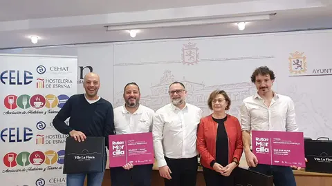 Hosteleros premiados en la II Ruta de la Morcilla de Le&oacute;n