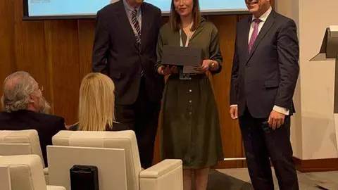 La leonesa Paula Fern&aacute;ndez, premio SECOT a la Excelencia - Fundaci&oacute;n Repsol