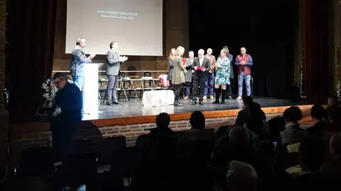 Gala de entrega del Puerro de Oro a Mari Carmen Lera