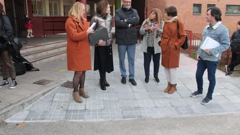 Visita al colegio Campo de los Jud&iacute;os