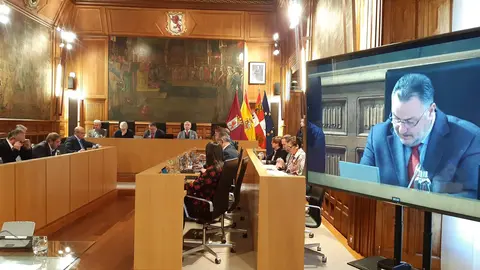 Pleno extraordinario de la Diputaci&oacute;n provincial