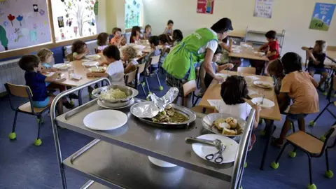 Comedor escolar Le&oacute;n