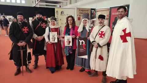 Recreaci&oacute;n Templaria de Caballeros de Ulver en INTUR