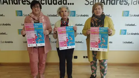 Presentaci&oacute;n de la carrera contra el c&aacute;ncer en San Andr&eacute;s del Rabanedo