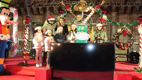 Encendido de la iluminaci&oacute;n navide&ntilde;a en Ponferrada