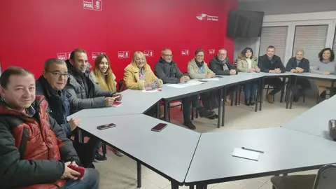 Comisi&oacute;n ejecutiva del PSOE de Ponferrada (foto de archivo)