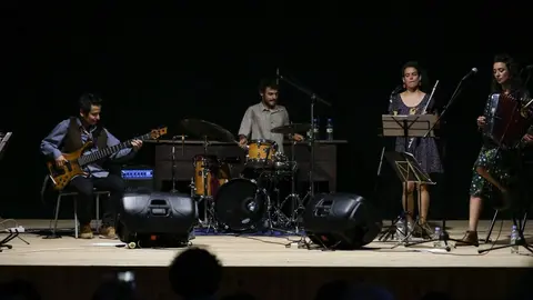 El grupo Prieto Picado, durante una actuaci&oacute;n