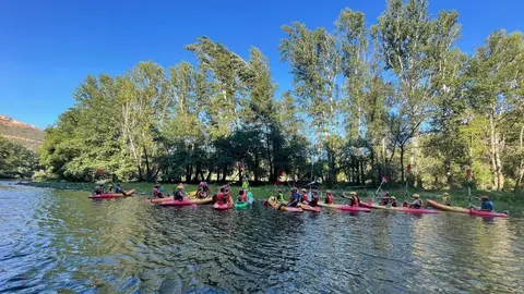Actividad de pirag&uuml;ismo en la provincia