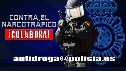 Polic&iacute;a Nacional antidroga