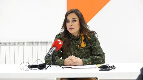 Gemma Villarroel, portavoz de Ciudadanos Le&oacute;n