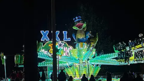 Atracciones infantiles ubicadas en distintos puntos de Le&oacute;n