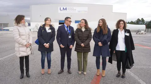 La consejera Mar&iacute;a Gonz&aacute;lez Corral visita el pol&iacute;gono de La Llanada