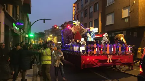 Cabalgata de Reyes en San Andr&eacute;s del Rabanedo en una anterior edici&oacute;n
