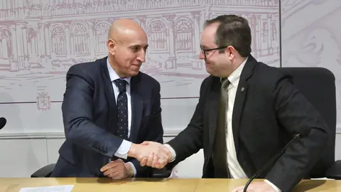 Firma de convenio entre el Ayuntamiento de Le&oacute;n y el Incibe