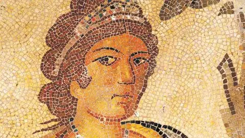 Museo de Le&oacute;n, mosaico romano