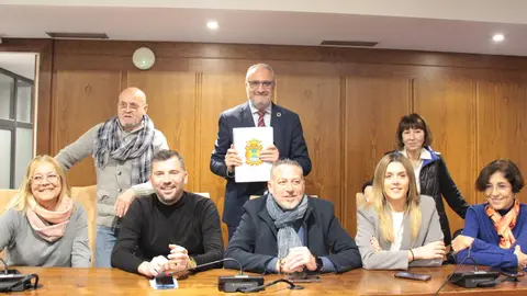 El equipo de gobierno del Ayuntamiento de Ponferrada presenta los presupuestos municipales para 2023