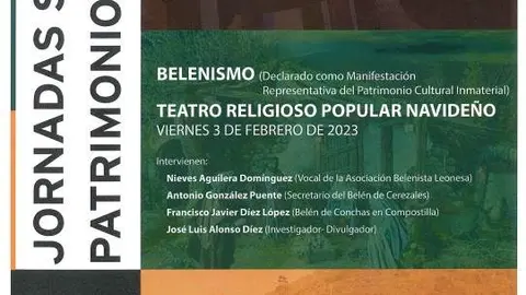 Cartel de las jornadas de patrimonio