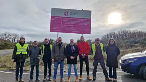 Recepci&oacute;n de las obras de la carretera de Morredero