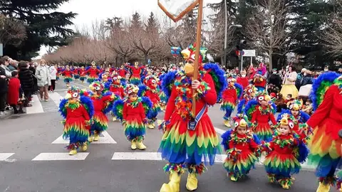 Cabalgata del Carnaval de Le&oacute;n (foto de archivo)