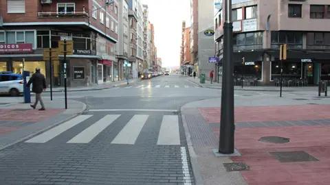 Obras de reurbanizaci&oacute;n de la calle General G&oacute;mez N&uacute;&ntilde;ez de Ponferrada