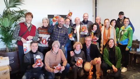 Foto de Familia de los Ganadores de la 15 Edici&oacute;n de la Ciberbotillada