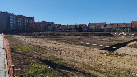 Parcela donde se ubica el SUNC 23 en San Andr&eacute;s del Rabanedo