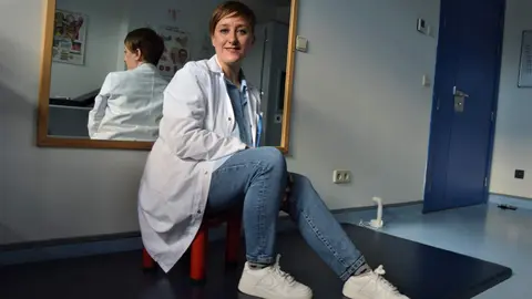 Cristina Olmo, especialista en Logopedia y Logofoniatr&iacute;a del Hospital San Juan de Dios de Le&oacute;n