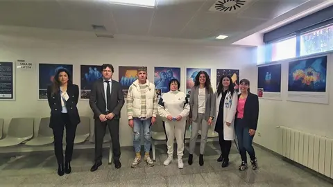 Inauguraci&oacute;n de la exposici&oacute;n 'Notas de guerra' en el Hospital San Juan de Dios de Le&oacute;n