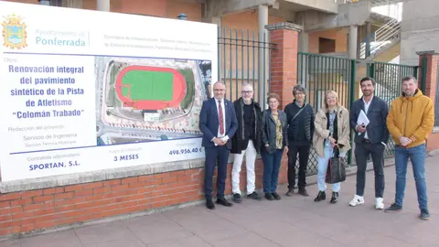 Inicio obra Colom&aacute;n Trabado Ponferrada