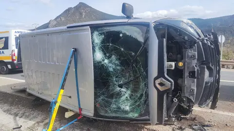 Accidente en Requejo