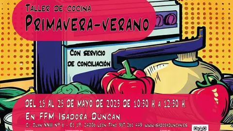 Taller cocina-primavera Isadora Duncan Le&oacute;n
