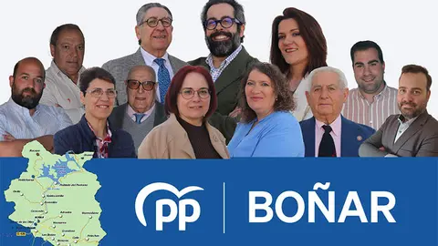 PRESENTACI&Oacute;N CANDIDATURA PP BO&Ntilde;AR