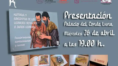 cartel presentaci&oacute;n cuento jud&iacute;o en Le&oacute;n