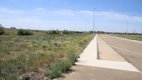 Pol&iacute;gono industrial - zona donde est&aacute; proyectada la planta