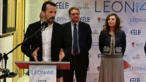 &Oacute;scar F. Rodr&iacute;guez Ord&aacute;s durante la &uacute;ltima Expo Le&oacute;ni4