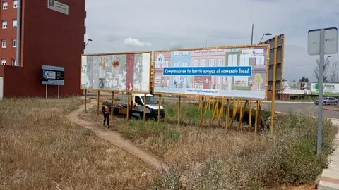 Vallas comercio
