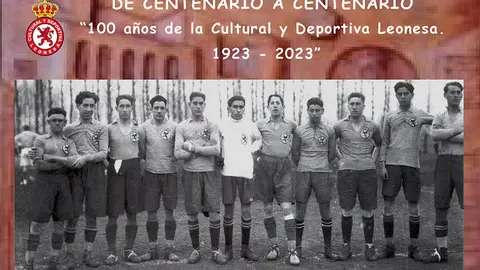 CARTEL CENTENARIO CULTURAL LEONESA