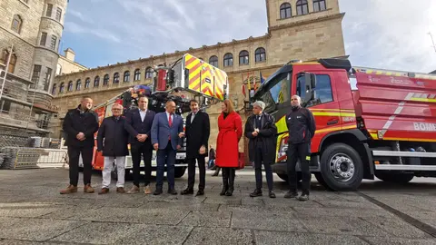 Diputaci&oacute;n incorpora dos nuevos camiones a la red provincial de bomberos