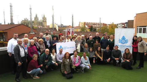 Voluntarios de de la Orden Hospitalaria de San Juan de Dios en Le&oacute;n
