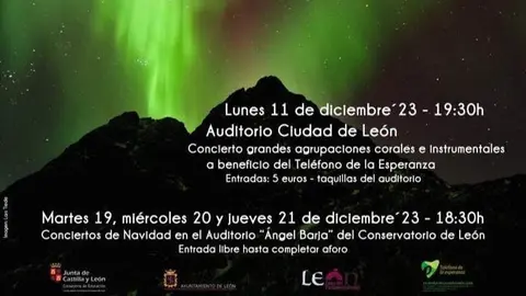 Concierto Solidario Navidad Le&oacute;n