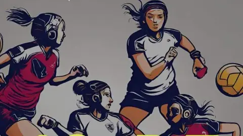 Imagen de archivo balonmano femenino Le&oacute;n