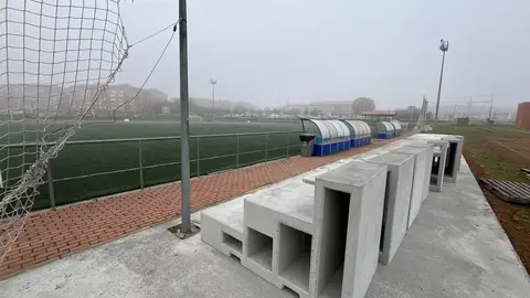 Grada campo Palomera Le&oacute;n